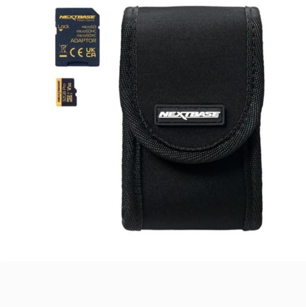 Nextbase 32GB U3 SD Card with Go Pack Go Pro Dash Carrying Case Camer GPS New